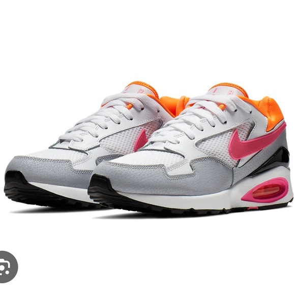 NIKE - Air Max ST - White/Orange - Picture 1 of 11